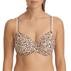 PrimaDonna Twist full-cup underwire bra (animal print, European luxury lingerie)